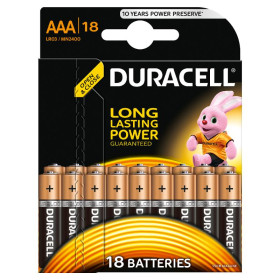 Элементы питания Duracell LR03-18BL BASIC