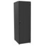 Шкаф напольный WZ-IT-458080-29AA-2-161-FP 19",45U,2096х800х800мм,дв.ст.спл.с трехт.замк.с руч.,укороч.дв.+ф.п.3U,черн.(RAL9005)р