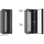 Шкаф напольный WZ-IT-478012-45AA-2-161-FP 19",47U,2186х800х1200мм,дв.стая с перф.тип С 80%,,черн.(RAL 9005)(разобран.)