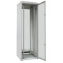 Шкаф напольный WZ-SZBD-058-ZCAA-11-0000-011 19",SZBD,36U,1696x600х600мм,стек.дв.c мет.вст.,руч.с зам.с трехт.фикс.,сер.(RAL 7035