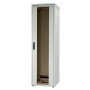Шкаф напольный WZ-SZBD-010-ZCAA-11-0000-011 19",SZBD,45U,2096x600х600мм,стек.дв.c мет.вст.,руч.с зам.с трехт.фикс.,сер.(RAL 7035