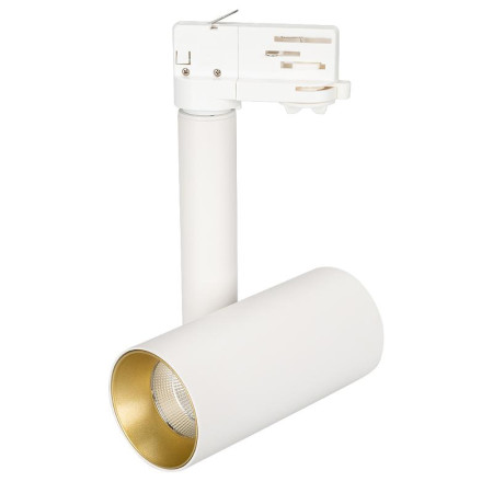 Светильник SP-POLO-TRACK-PIPE-R65-8W Day4000 (WH-GD, 40 deg)
