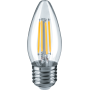 Лампа светодиодная NLL LED NLL-F-C35-4-230-4K-E27