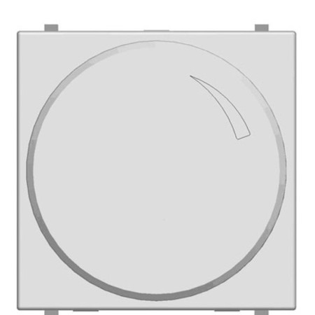 ABB Zenit Альп. белый Светорегулятор поворотный 60-400W универсальный, (2 мод)