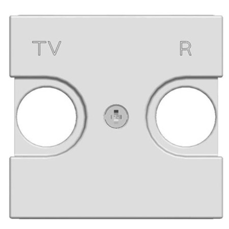 ABB Zenit Шампань Накладка для TV-R розетки, (2мод)