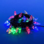 Гирлянда светодиодная с контроллером Клубничка  ULD-S0700-050/DGA MULTI IP20 STRAWBERRY  7м. 50 диодов мультиколор, шнур зеленый