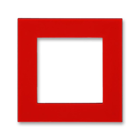 ABB Levit Красный Сменная панель на рамку 1-ая