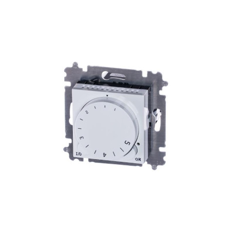 ABB Levit Серый / белый Терморегулятор с поворотной ручкой 16А 16A