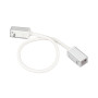 Коннектор питания ARL-MOONLIGHT-1213-CON-POWER-MID-WIRE-WH (arlight, IP67 Пластик, 3 года)