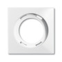 ABB Basic 55 Альп. белый Накладка для световых приборов