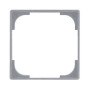 ABB Basic 55 Декоративная вставка Серебристый металлик