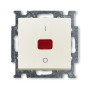 ABB Basic 55 Сл. кость Выключатель 1-клавишный 2-полюсный, 20A