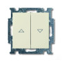 ABB Basic 55 Сл. кость Выключатель жалюзийный кнопочный