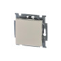 ABB Basic 55 Сл. кость Выключатель перекрёстный 1-клавишный