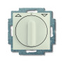 ABB Basic 55 Шале (белый) Выключатель жалюзийный поворотный с фиксацией
