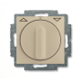 ABB Basic 55 Шампань Выключатель жалюзийный поворотный без фиксации