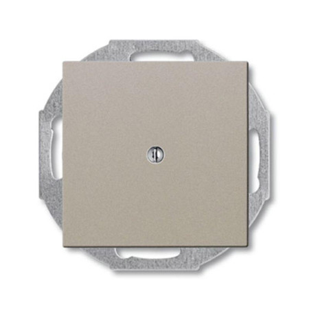 ABB Basic 55 Шампань Заглушка с суппортом