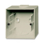 ABB Basic 55 Шампань Коробка для открытого монтажа, 1-постовая