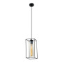 Светильник подвесной (подвес) Luna 5148-201 1 х Е27 40Вт черный лофт - кантри потолочный