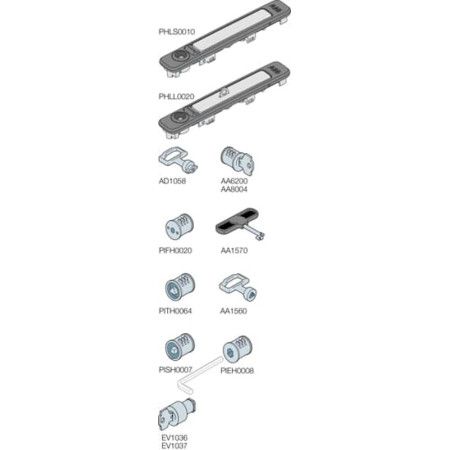 Комплект перегородок для секционирования P3 H300MM W800MM