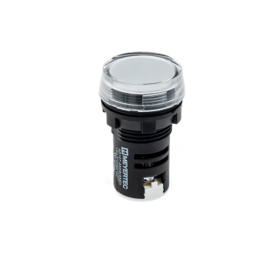 Сигнальная LED лампа, белый, 220V AC IP65 MT22-S61