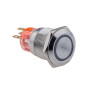 Кнопка IP67, с подсветкой, зеленая, с возвратом, 1NO+1NC, 220В AC, MT67-R220G11