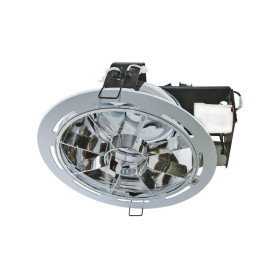 Светильник встраиваемый под лампу ЛВО 02 Downlight 2х20Вт КЛЛ Е27 IP20