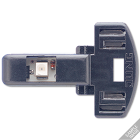 Лампа LED для выключателей 110-250 V, 1.1 mA, синяя