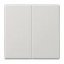 Клавиша для KNX кнопки, 2 группы дюропласт светло-серый