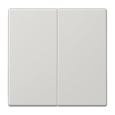 Клавиша для KNX кнопки, 2 группы дюропласт светло-серый