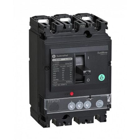 АВТ.ВЫКЛ SYSTEMEPACT CCB160 36KA 3P3D S2.2 160A РЫЧАГ