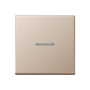 Клавиша для KNX кнопки, 1 группа, с окошком дюропласт шампань