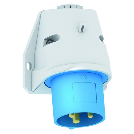 Вилка настенная 32A 3p 230V 6h IP44 Quick Connect размер 92x94 I 24402-Bals I Bals