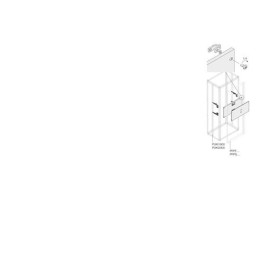 Комплект верт.3 XT2 3-4P FIX W600мм
