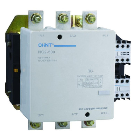 Контактор NC2-500 500A 230В/АС3 50Гц (R)