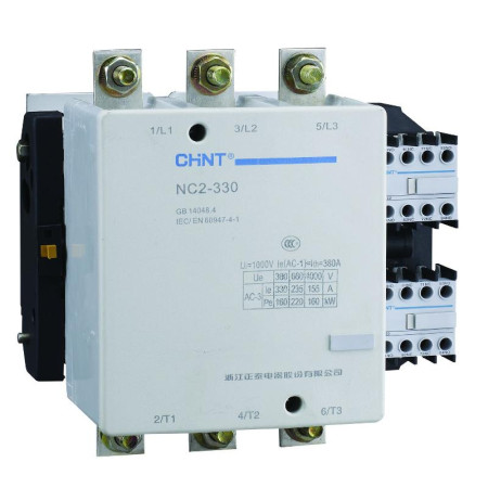 Контактор NC2-330NS реверс 330A 230В/АС3 50Гц (R)