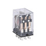 Реле промежуточное JZX-22F(D) 4 конт. с инд. LED 3А 24В AC