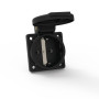 Розетка встраиваемая Schuko 16A 3p 250V IP54 Quick Connect черная I 71101-Bals I Bals