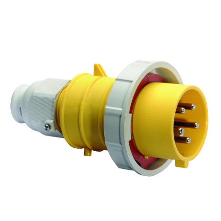 Вилка кабельная 32А 5p (3P+N+PE) 4h,110v IP67 21413 I 21413-Bals I Bals