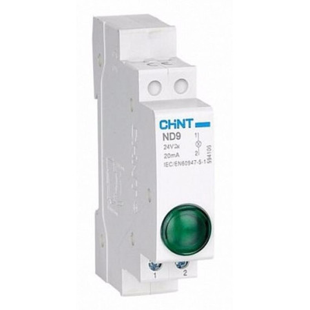 Индикатор ND9-1/w белый , AC/DC230В (LED) (R)