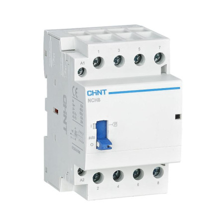 Контактор модульный с ручн. упр. NCH8-40M/40 AC24V 50/60Hz (R)