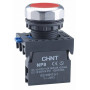 Кнопка управления NP8-01GND/4 1НЗ красная AC110В-220В(LED) IP65 (R)