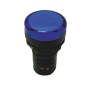Индикатор ND16-22DS/2 синий АС/DC24В (R)