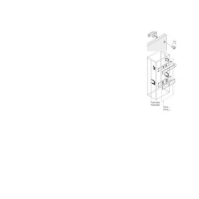 Комплект горизонт.уст. T6 3P FIX W600мм