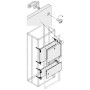 Комплект уст.ОТ160/200/250 H350 W800мм