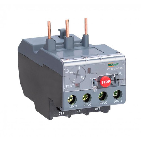 Реле тепловое для контакторов 09А-25А 0.63А-1.0А