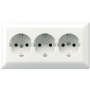 SCHUKO®-розетка для кабельных каналов 16 A / 250 B ~