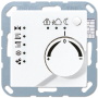 KNX-регулятор с ручкой для установки температуры белый