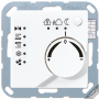 KNX-регулятор с ручкой для установки температуры мокка