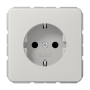 Штепсельная розетка SCHUKO 16A 250V~ светло-серая